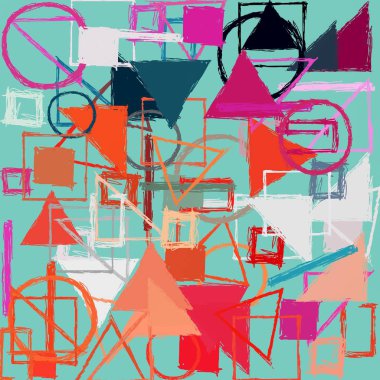 modern soyut geometrik desen arka plan