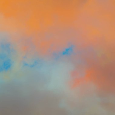 Renkli gökyüzü ile soyut arkaplan