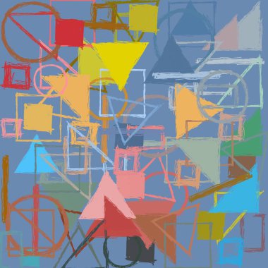 modern soyut geometrik desen arka plan