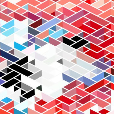 Geometrik desenli soyut doku