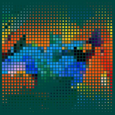 Soyut sanat dokusu. Renkli doku. Modern sanat eserleri. Renkli görüntü. Modern sanat. Çağdaş sanat. 