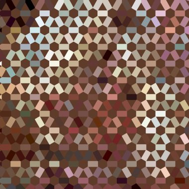 Renk fraktal geometrik soyut desen