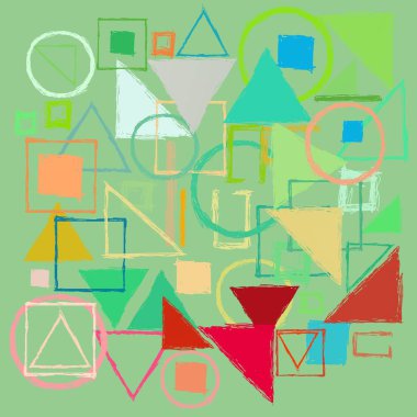 Geometrik desenli soyut arkaplan