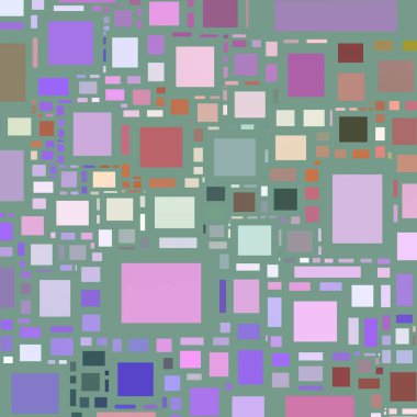 Soyut sanat dokusu. Kareler ile renkli doku. Modern sanat eserleri. Renkli görüntü