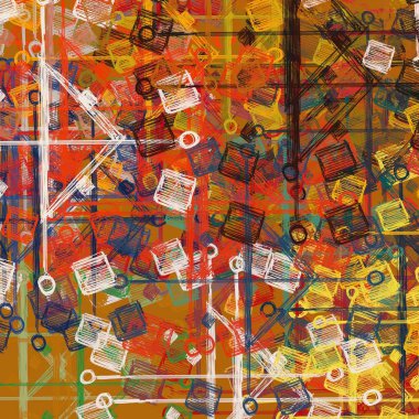 soyut yaratıcı renkli grunge arka plan