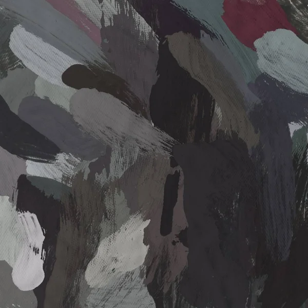 Tuval el yapımı yağlıboya. Renkli doku. Fırça darbeleri.