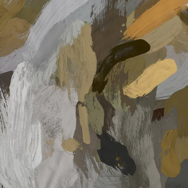 Tuval el yapımı yağlıboya. Renkli doku. Fırça darbeleri.