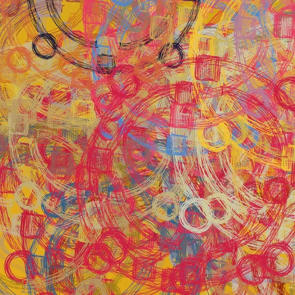 Renkli çiçeklerle soyut arkaplan