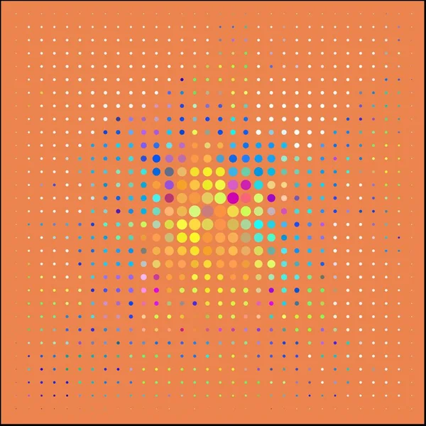 Noktalı soyut arkaplan. vektör illüstrasyonu