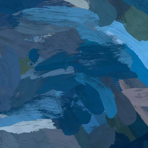 Tuval el yapımı yağlıboya. Renkli doku. Fırça darbeleri. Renkli görüntü. Modern sanat. Çağdaş sanat.