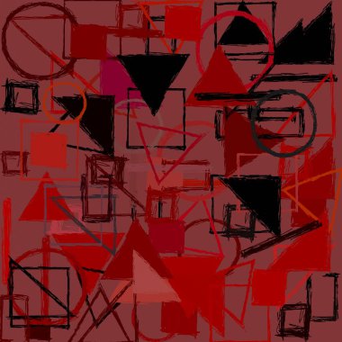 modern soyut geometrik desen arka plan