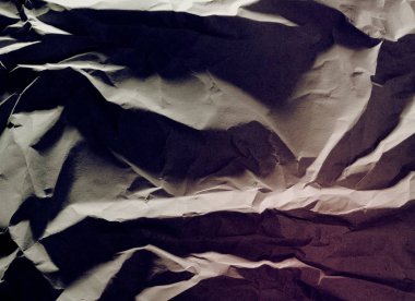 Soyut buruşturulmuş kağıt doku arka planı