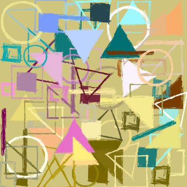 modern soyut geometrik desen arka plan