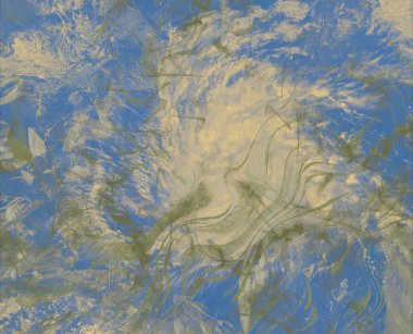 boşluk ile mavi suluboya arka plan