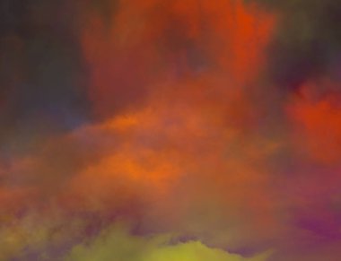 uzay ile renkli gökyüzü arka plan