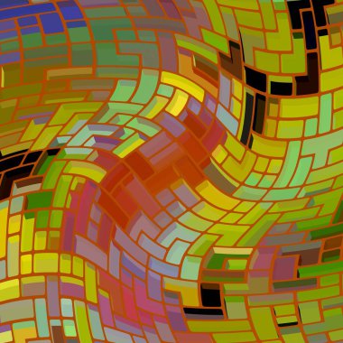 Geometrik desenli soyut doku