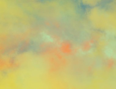 soyut grunge bulutlar, kopya alanı ile renkli arka plan