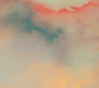 soyut grunge bulutlar, kopya alanı ile renkli arka plan