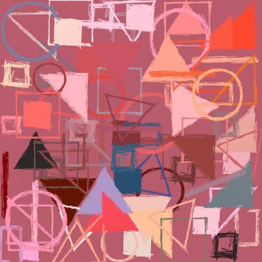 modern soyut geometrik desen arka plan