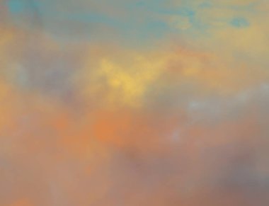 soyut grunge bulutlar, kopya alanı ile renkli arka plan