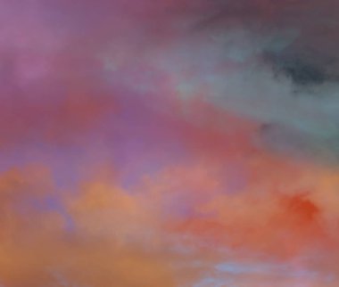 soyut grunge bulutlar, kopya alanı ile renkli arka plan