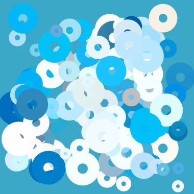 balonlar ile sevimli beyaz arka plan