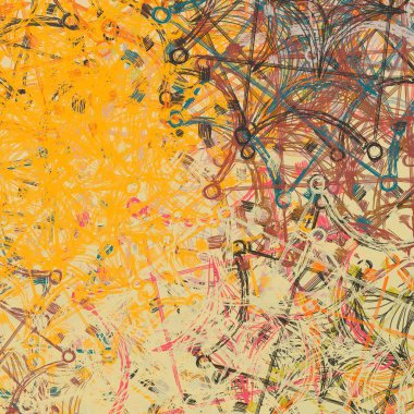 El yapımı tuvale yağlı boya. Soyut sanat dokusu. Renkli doku. Modern sanat eserleri. Yağlı boya darbeleri. Fırça darbeleri. Modern sanat. Çağdaş sanat. Sanatsal tuval.   