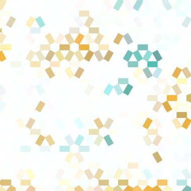 Renk fraktal geometrik soyut desen