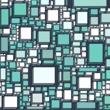 Soyut sanat dokusu. Kareler ile renkli doku. Modern sanat eserleri. Renkli görüntü