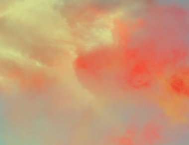 soyut grunge bulutlar, kopya alanı ile renkli arka plan