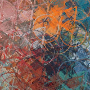 Renkli yapraklı soyut arkaplan