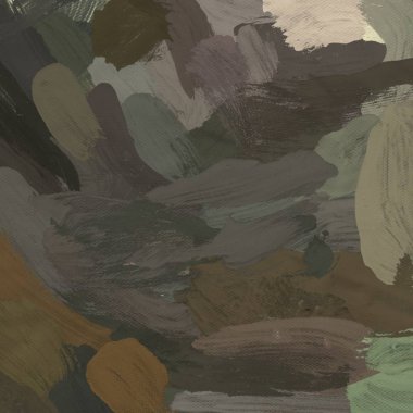 Tuval el yapımı yağlıboya. Renkli doku. Fırça darbeleri.