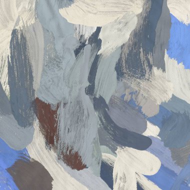 Tuval el yapımı yağlıboya. Renkli doku. Fırça darbeleri.