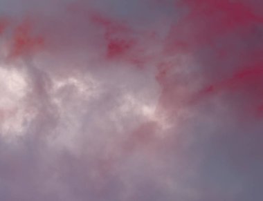 uzay ile kırmızı gökyüzü arka plan