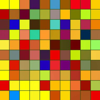 Geometrik desenlerle soyut sanat dokusu