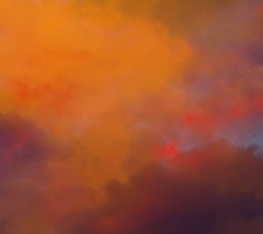 soyut grunge bulutlar, kopya alanı ile renkli arka plan