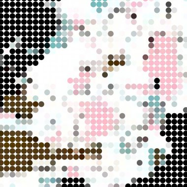 Geometrik desenli soyut arkaplan