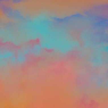 soyut grunge bulutlar, kopya alanı ile renkli arka plan