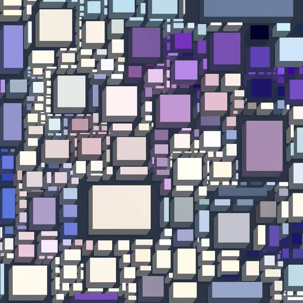 Soyut sanat dokusu. Kareler ile renkli doku. Modern sanat eserleri. Renkli görüntü