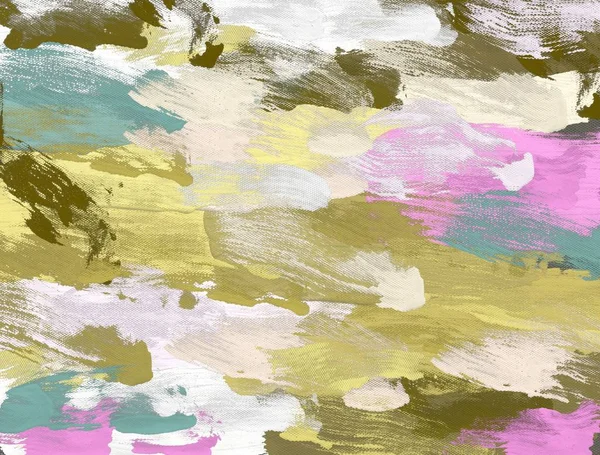 El yapımı tuvale yağlı boya. Soyut sanat dokusu. Renkli doku. Modern sanat eserleri. Yağlı boya darbeleri. Fırça darbeleri. Modern sanat. Çağdaş sanat. Sanatsal tuval.  