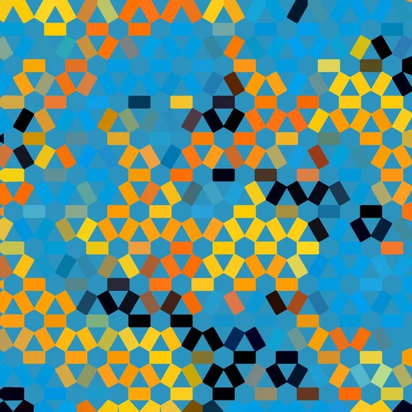 Renk fraktal geometrik soyut desen