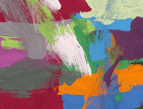 El yapımı tuvale yağlı boya. Soyut sanat dokusu. Renkli doku. Modern sanat eserleri. Yağlı boya darbeleri. Fırça darbeleri. Modern sanat. Çağdaş sanat. Sanatsal tuval.  