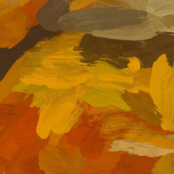 Tuval el yapımı yağlıboya. Renkli doku. Fırça darbeleri.