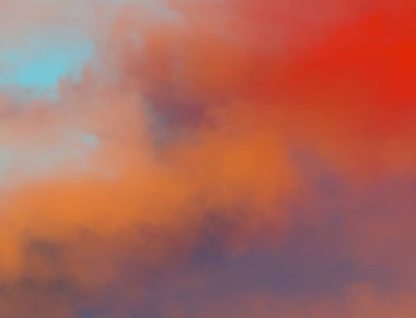 soyut grunge bulutlar, kopya alanı ile renkli arka plan