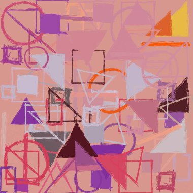 modern soyut geometrik desen arka plan