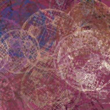 metin için alanı olan grunge arkaplanı