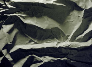 Buruşmuş kağıt dokusu arkaplanı.