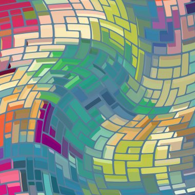 Geometrik desenli soyut doku