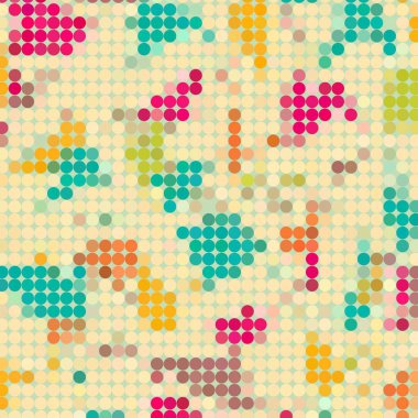 Geometrik desenli soyut arkaplan