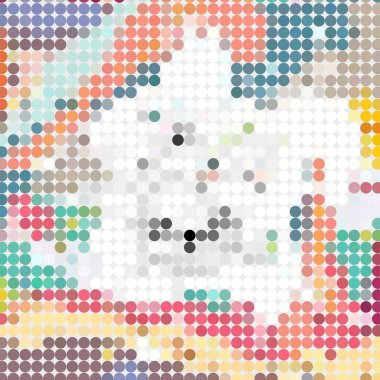 Geometrik desenli soyut arkaplan